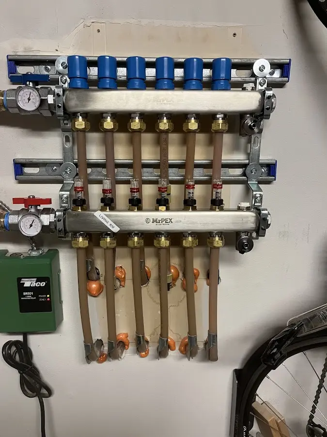 Plumber performing Water Heater Repair at a residential property in North Bethesda